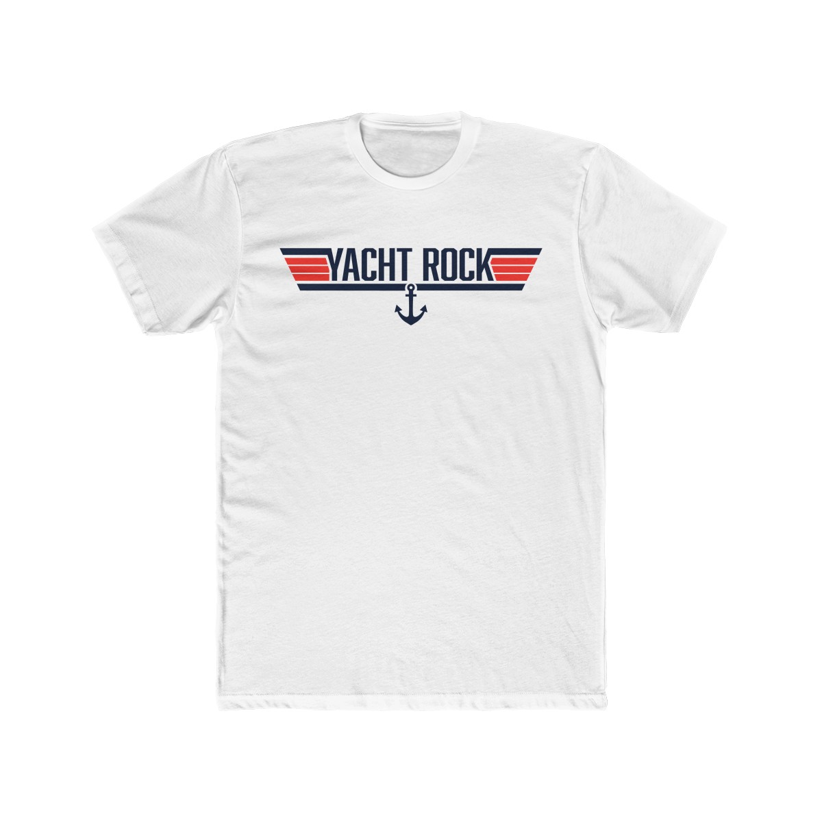 Yacht Rock The Need For Smooth Men's Cotton Crew Tee