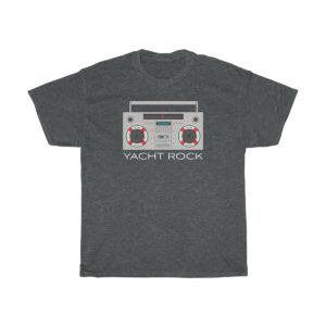 Yacht Rock Boom Box – Unisex Heavy Cotton Tee