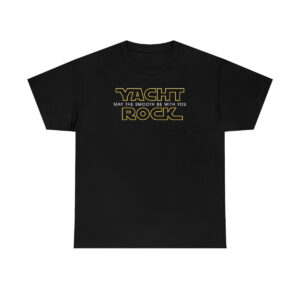 May The Smooth Be With You – Unisex Heavy Cotton Tee