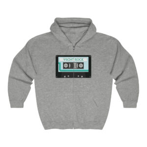 Yacht Rock Mixtape – Unisex Full Zip Hooded Sweatshirt