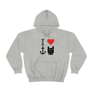 I Love Yacht Rock – Unisex Hooded Sweatshirt