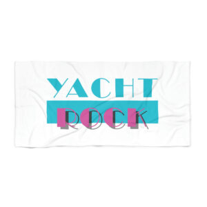 Yacht Rock Miami Beach Towel
