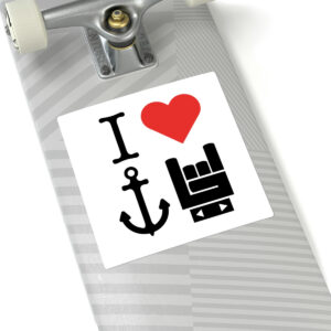 I Love Yacht Rock Sticker