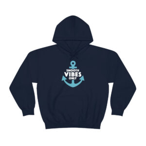 Smooth Vibes Only – Unisex Hooded Sweatshirt